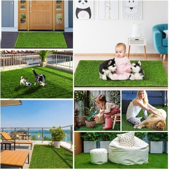 Artificial Grass, Professional Dog Grass Mat, Potty Training Rug and Replacement - Picture 7 of 8